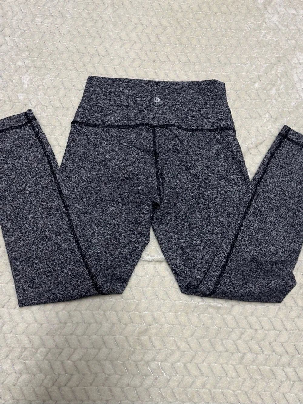 lululemon athletica Heathered Gray High-Rise Leggings